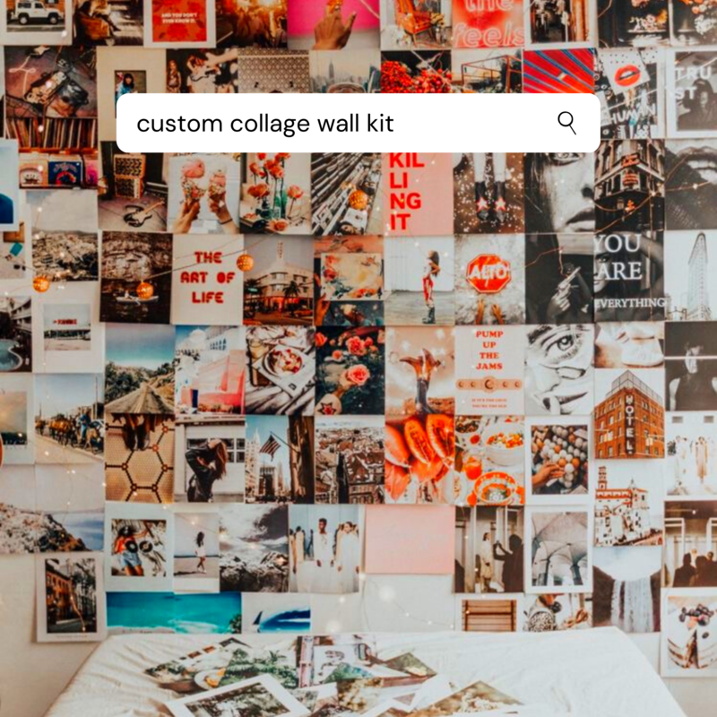 custom wall collage kit