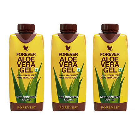 ALOE VERA GEL-TRIPAK - 3 X 330 ML TETRA