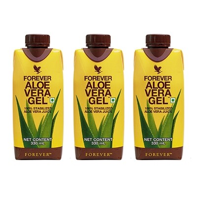 ALOE VERA GEL-TRIPAK - 3 X 330 ML TETRA