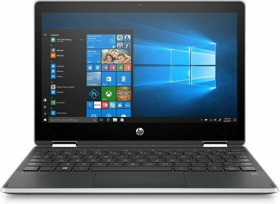 HP - Pavilion x360 2-in-1 11.6&quot; Touch-Screen Laptop - Intel Pentium - 4GB Memory - 128GB Solid State Drive - Ash Silver Keyboard Frame.