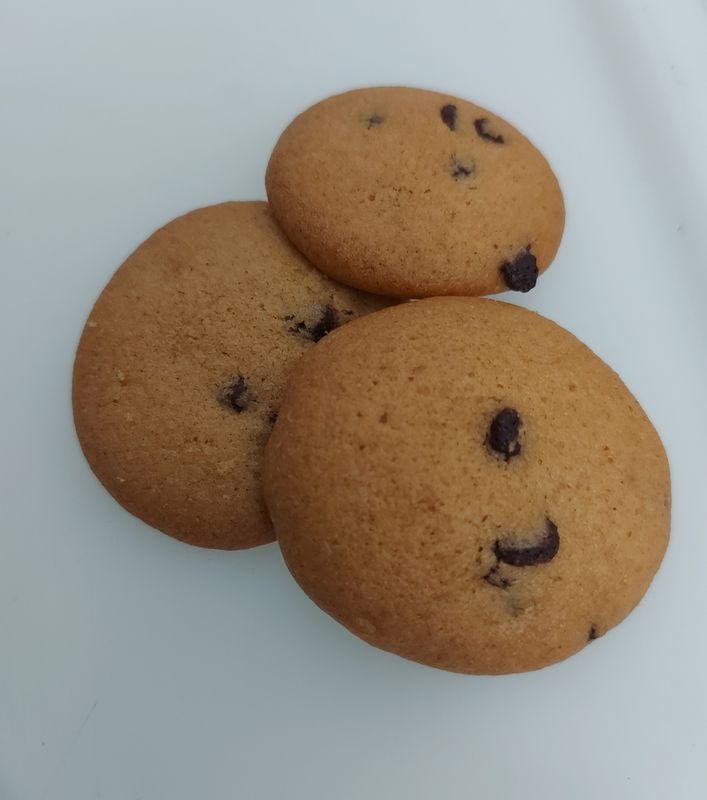 Biscotti con Gocce di Cioccolato 250gr