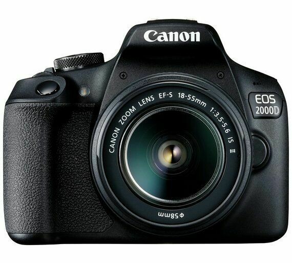 Canon Eos 2000D EF-S 18-55mm IS II Camera