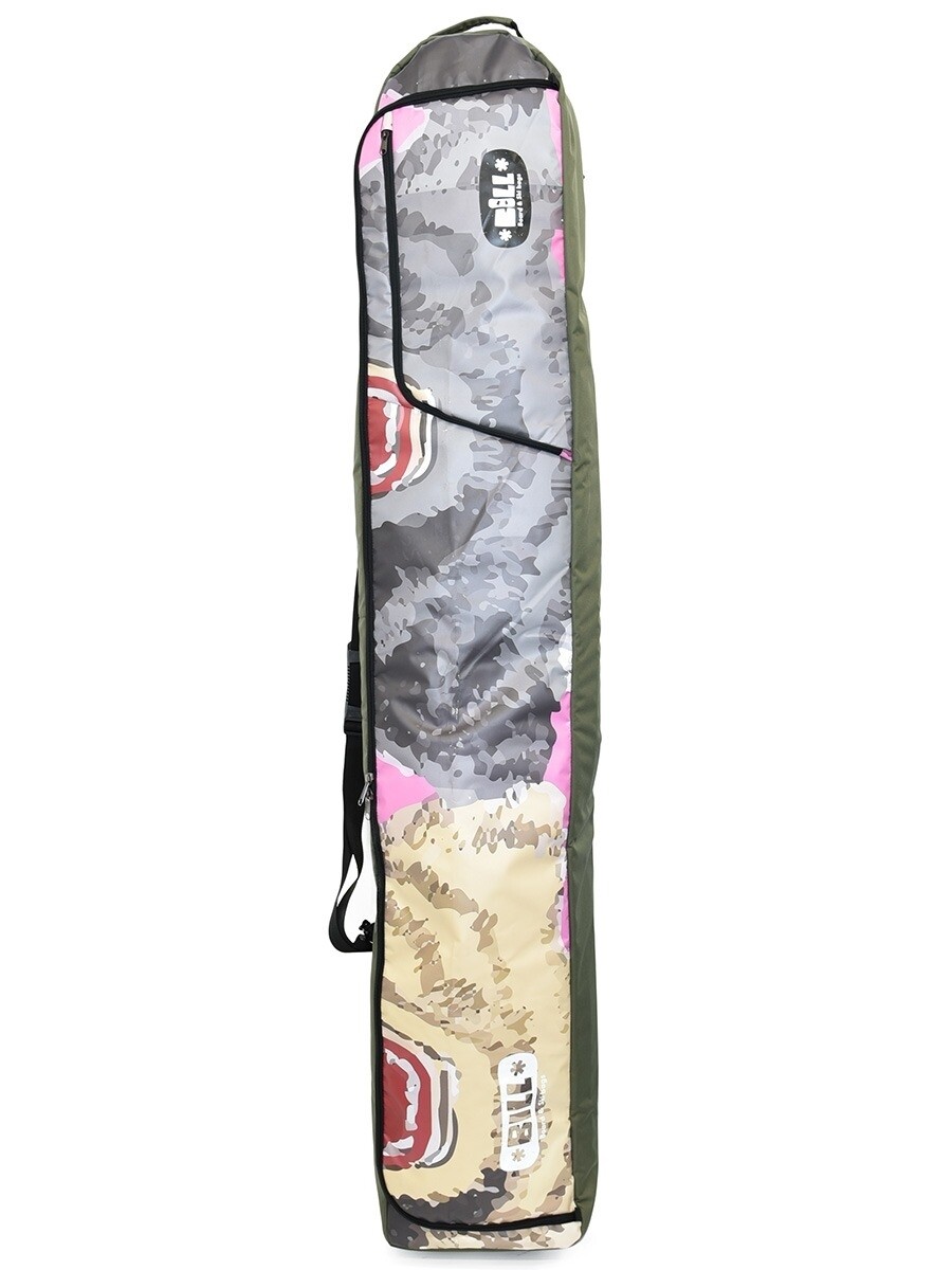 Чехол 195 на колëсиках из баннера для сноуборда и лыж