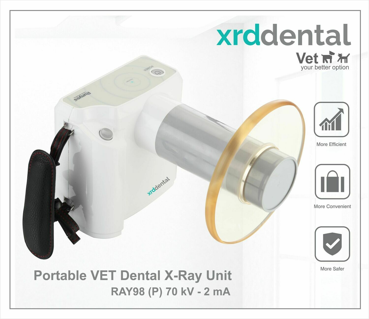 RAY98 (P) Portable Vet Dental X-Ray