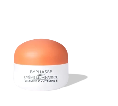 Crema facial iluminadora