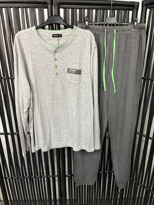 Pijama Ready gris