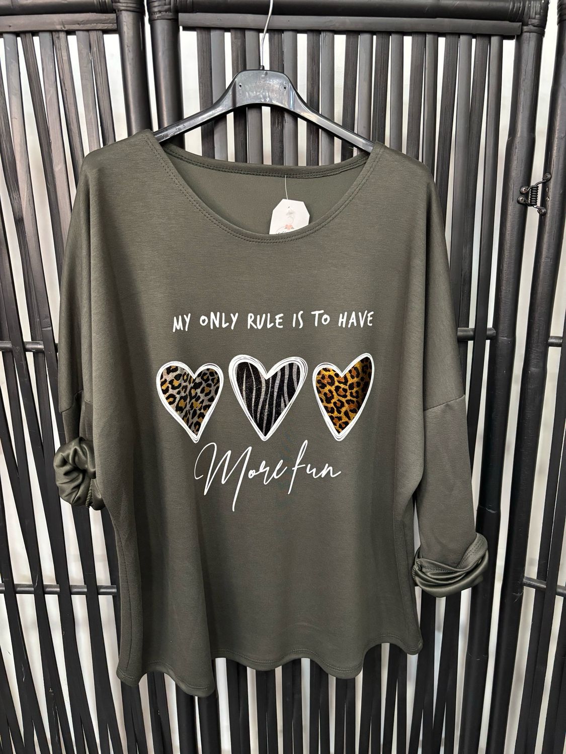 Sudadera Rule kaki