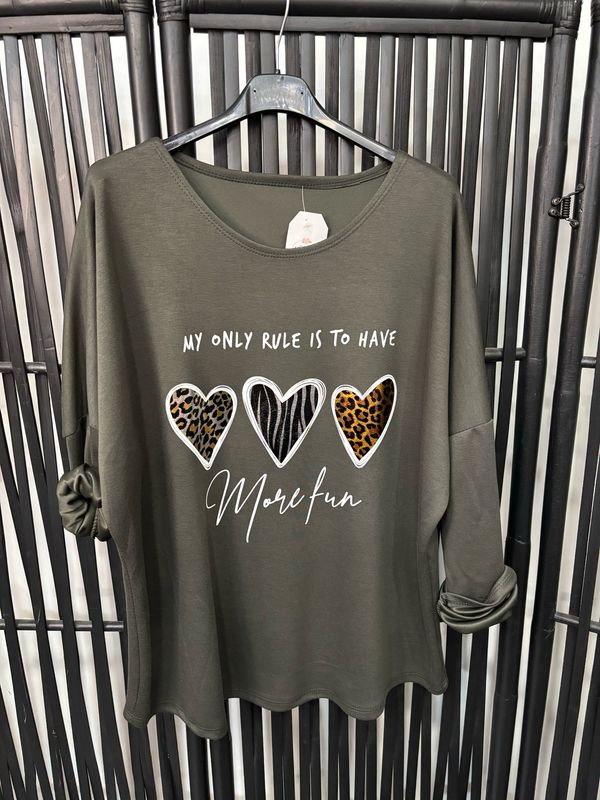 Sudadera Rule kaki