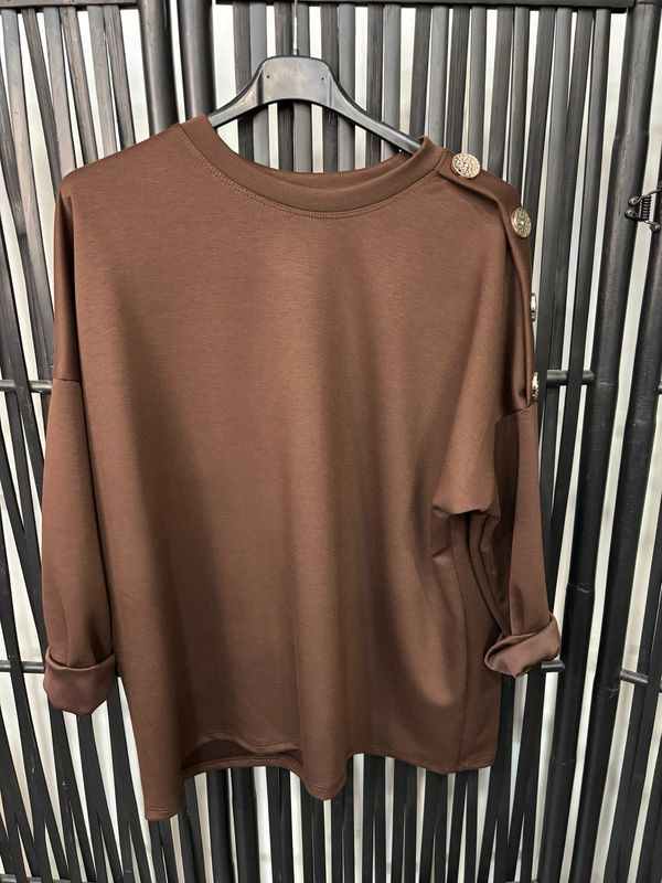 Sudadera Mery chocolate