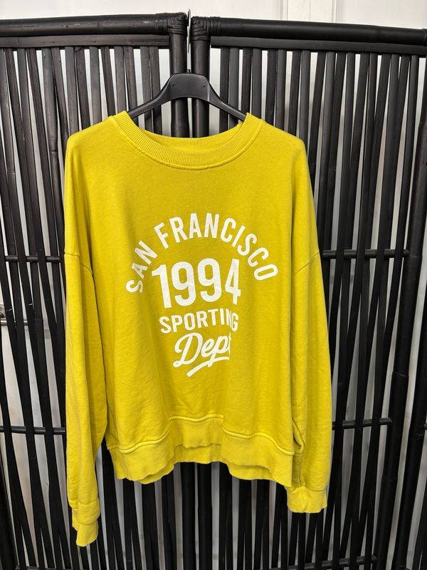 Sudadera San Francisco mostaza