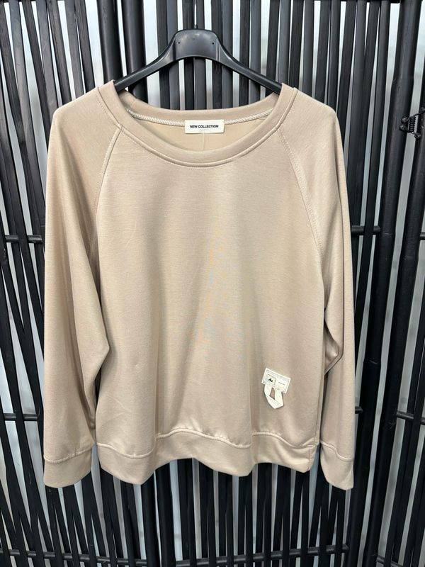 Sudadera Martina beige