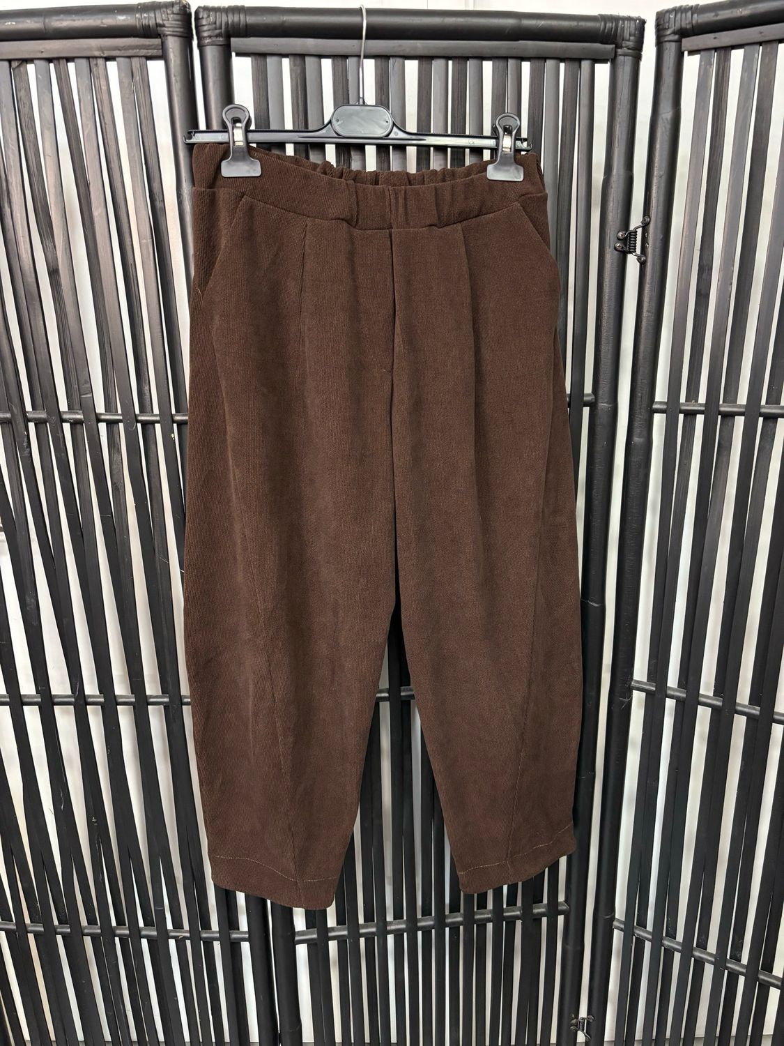 Pantalón bombacho chocolate