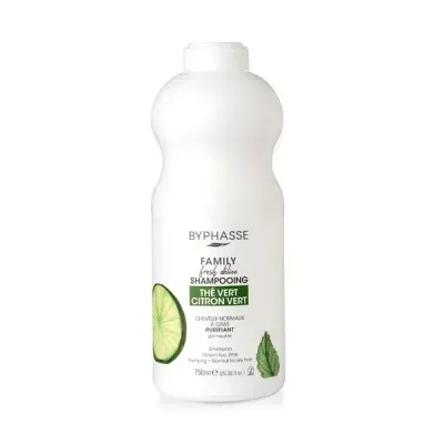 Champú de té verde y lima