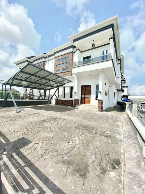 4 BEDROOM SEMI DETACHED DUPLEX (IKOTA LAGOS STATES NIGERIA)