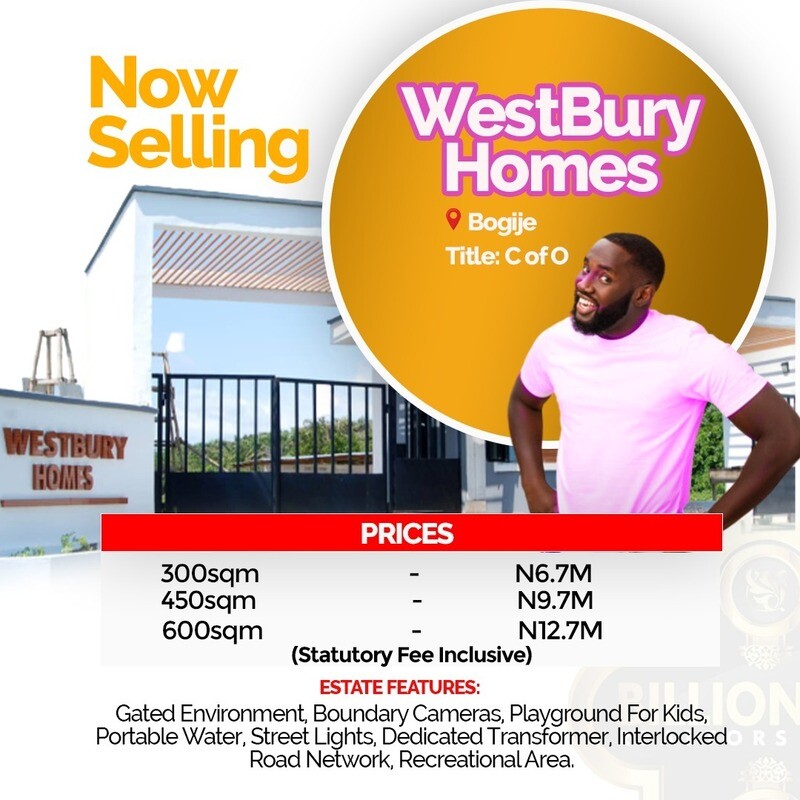 WESTBURY HOMES ESTATE LAND