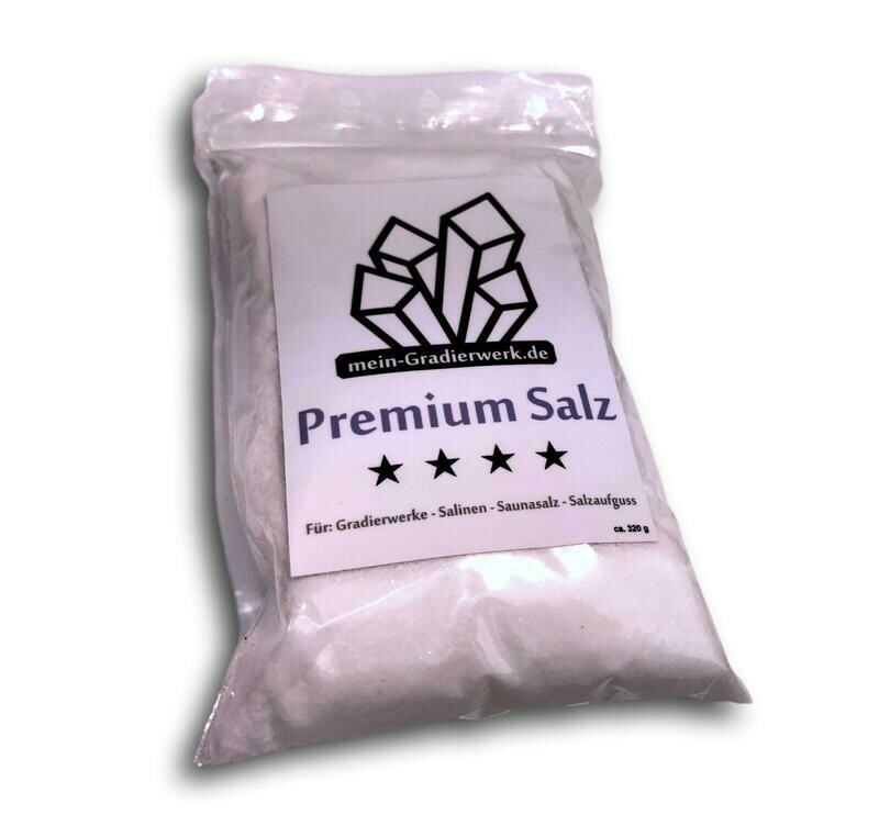 Gradierwerk Premium Salz Beutel 320g Gradierwerk Premium Salz Beutel 320g