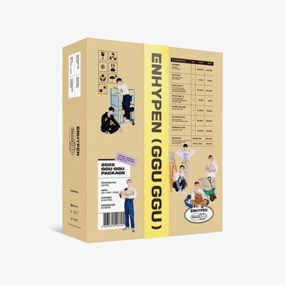 Enhypen 2022 Ggu Ggu Package