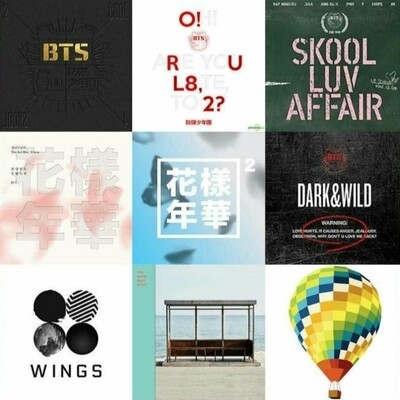 BTS Assorted Albums