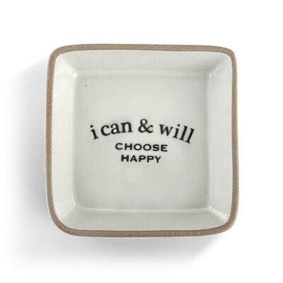 i can & will - Trinket Dishes