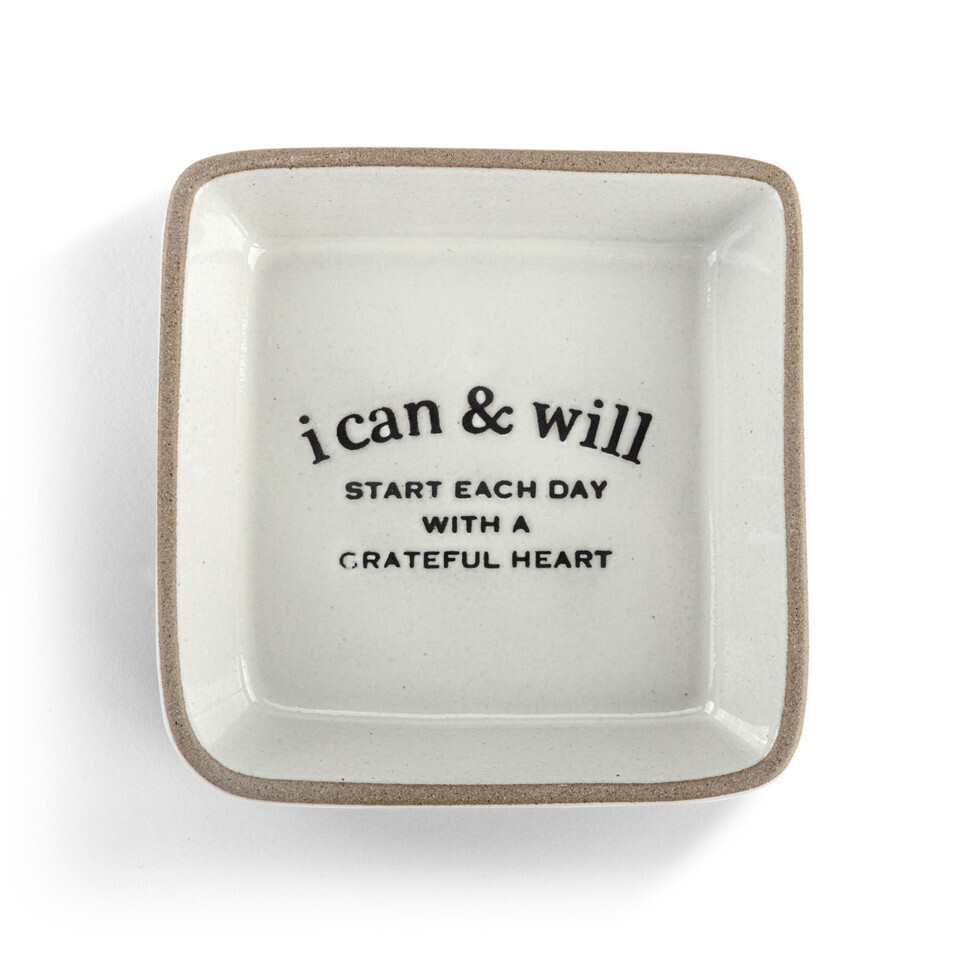 i can &amp; will - Trinket Dish (Start Each Day)