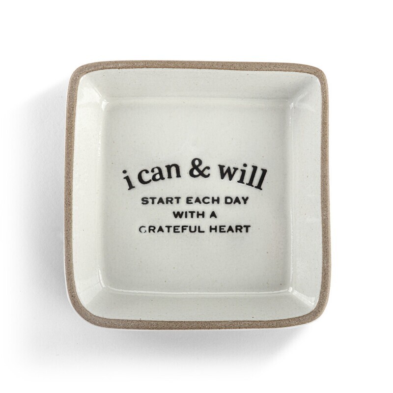 i can &amp; will - Trinket Dish (Start Each Day)