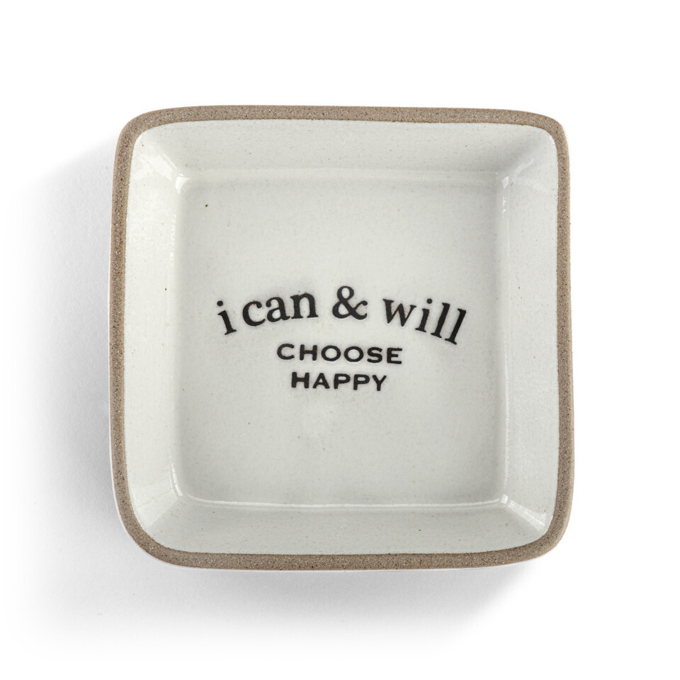 i can &amp; will - Trinket Dish (Choose Happy)