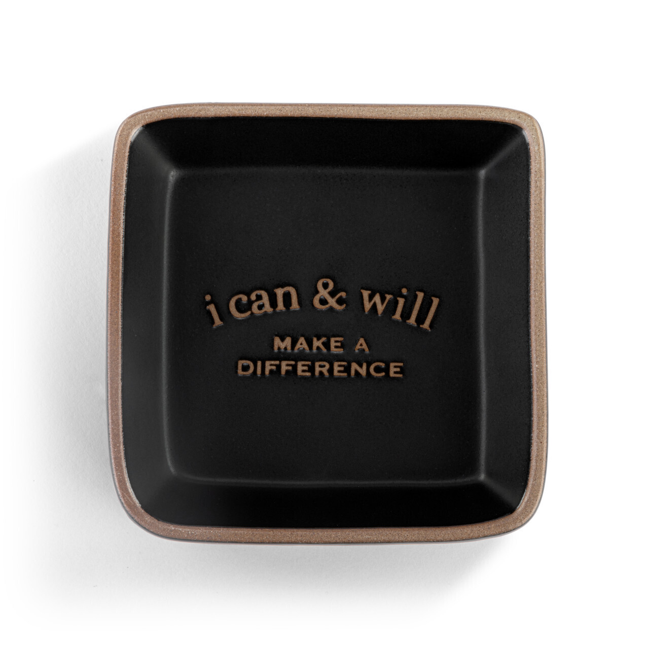i can &amp; will - Trinket Dish (Make A Difference)