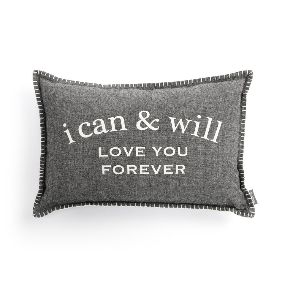 i can &amp; will - Lumbar Pillow (Love You Forever)