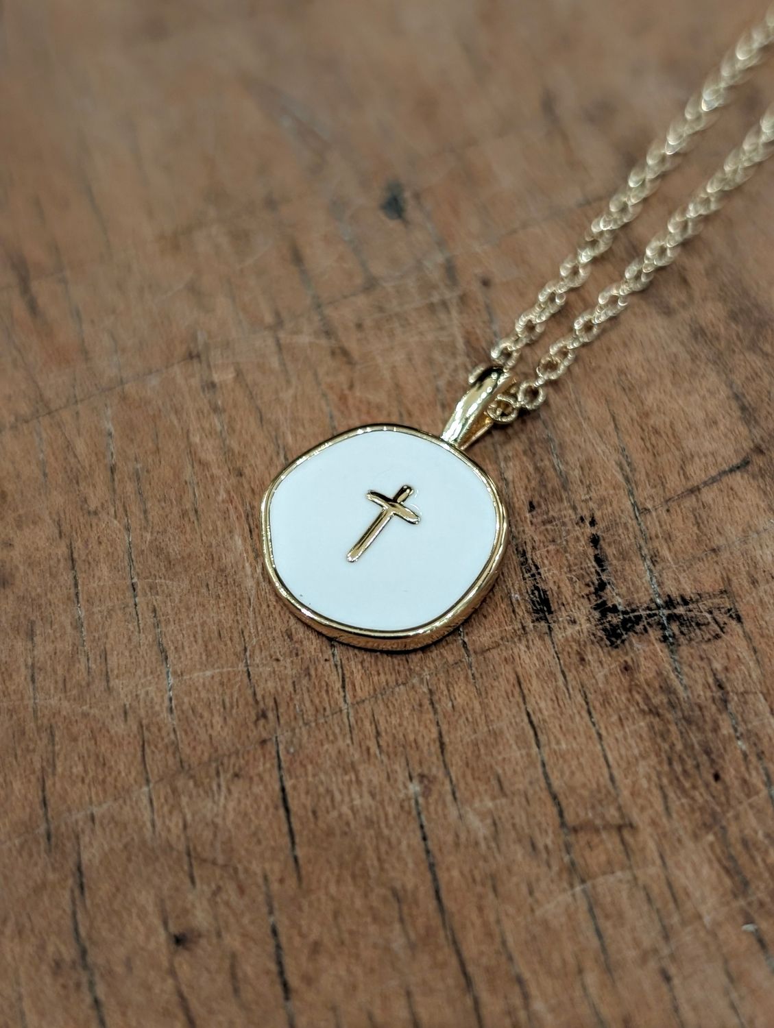 Tiny Cross Necklace