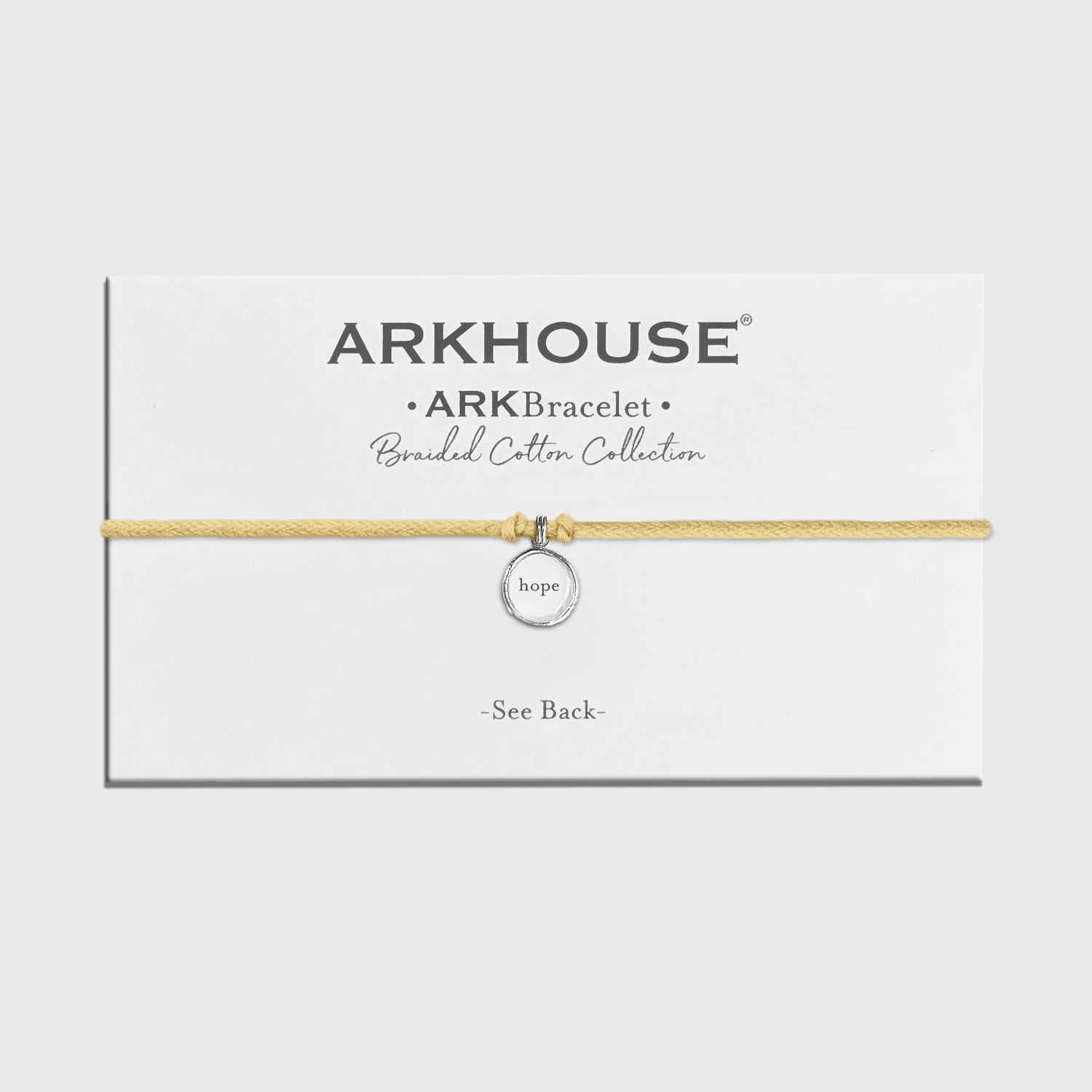 Ark Bracelet - Braided Cotton - Honeycomb - Hope