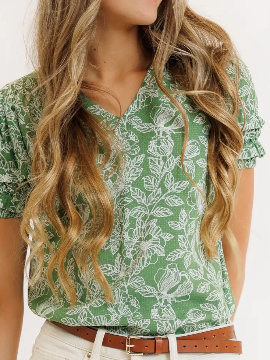 Mila Floral Blouse