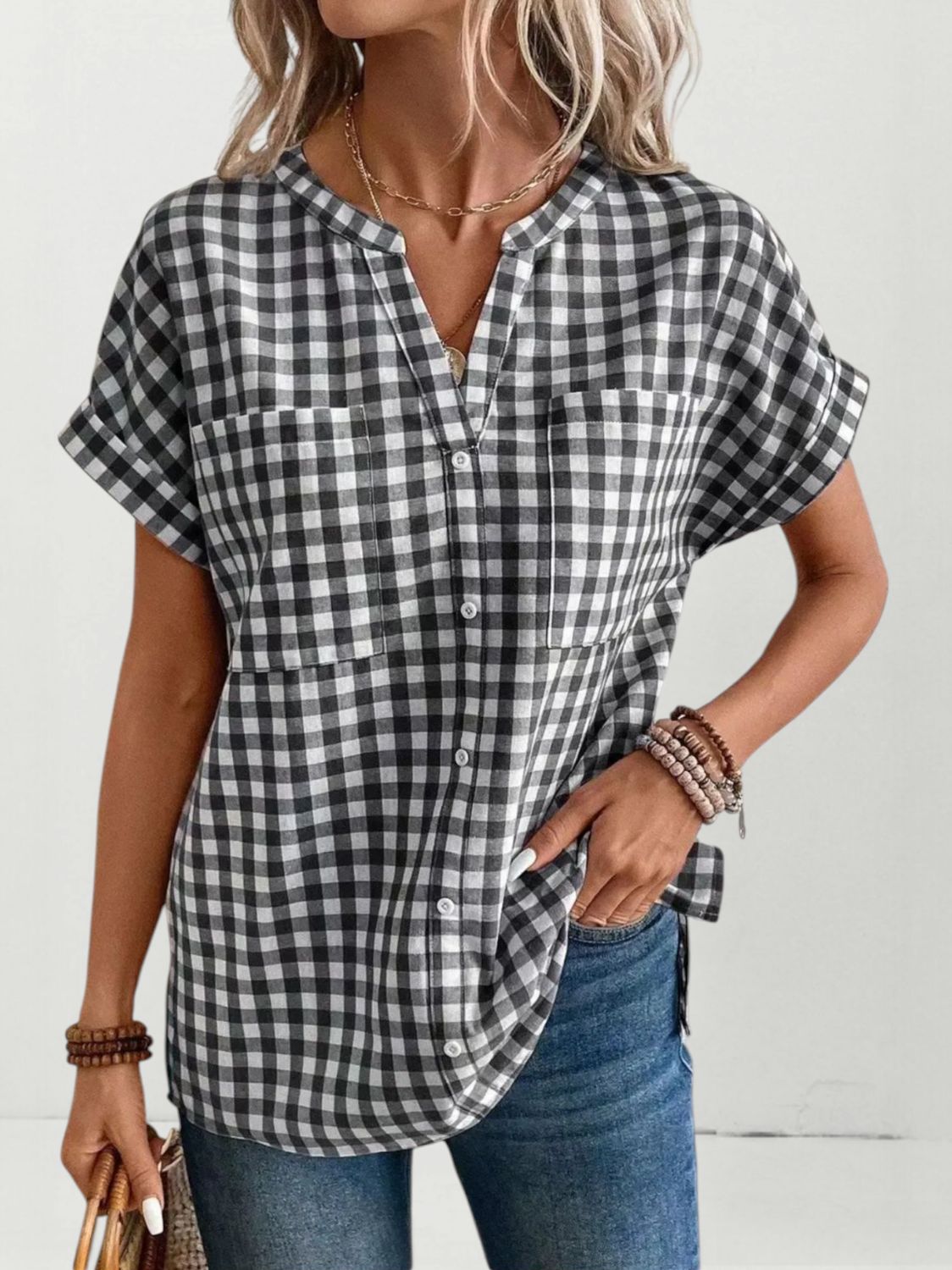 Gingham Top