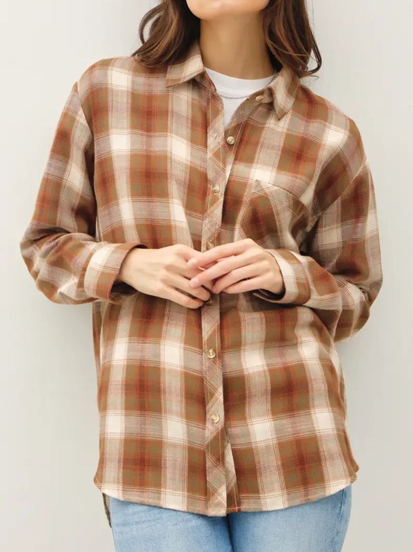 Plaid Flannel LS 