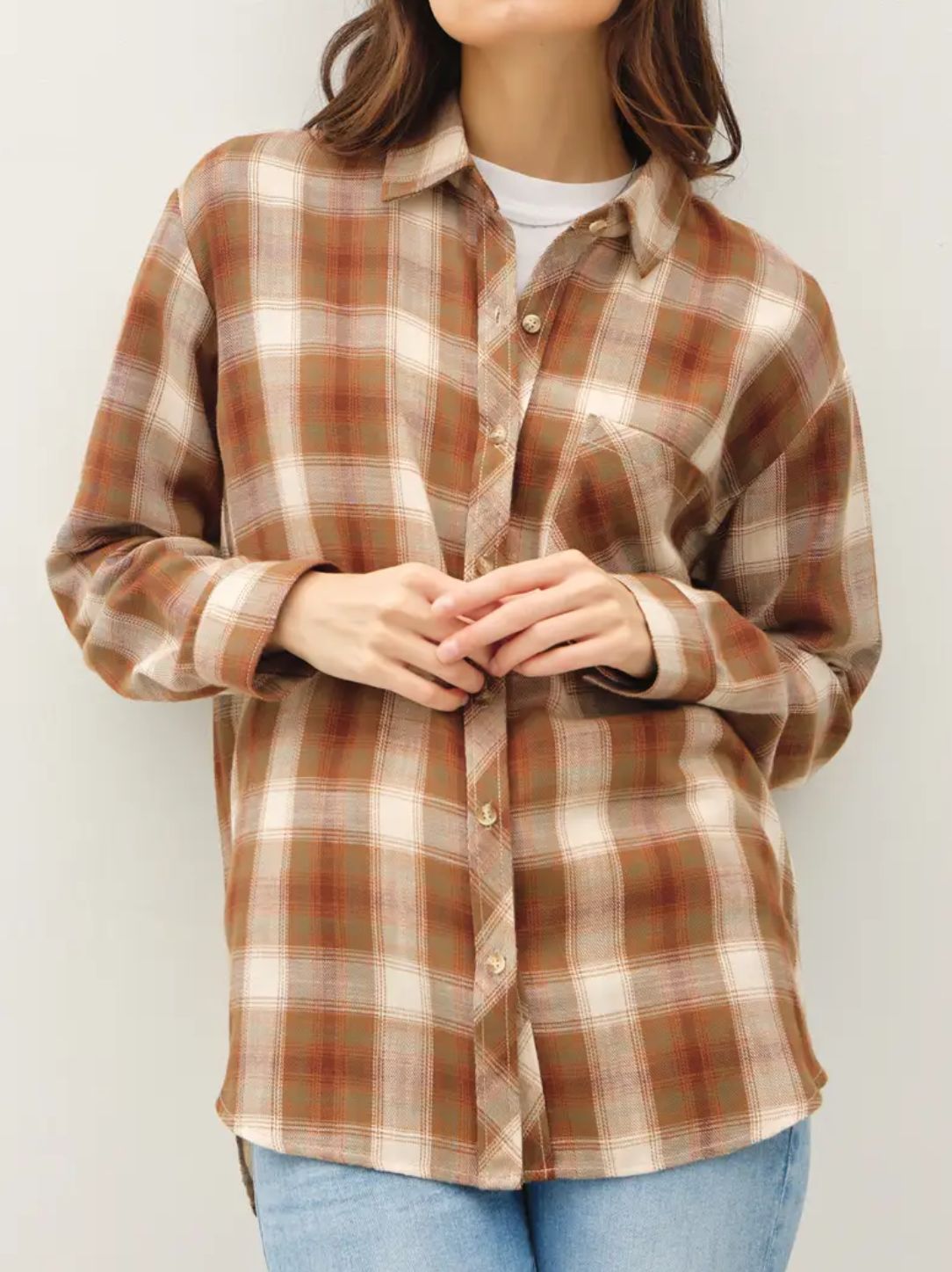 Plaid Flannel LS 