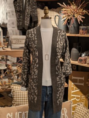 Jaquard Cardigan