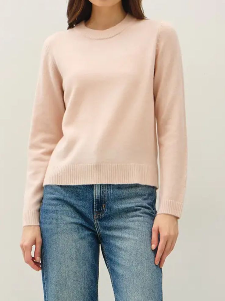 Wool Blend Blush Sweater