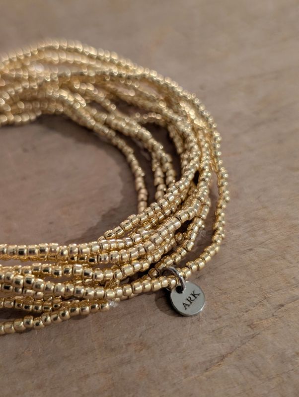 ARK Bracelet - Stretch &amp; Stack- Simply Gold