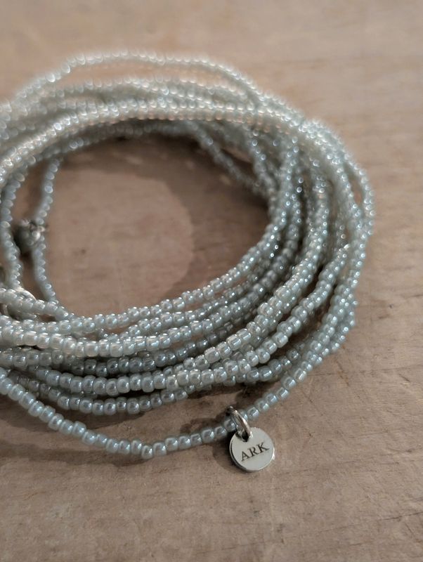 ARK Bracelet - Stretch &amp; Stack- Slightly Blue