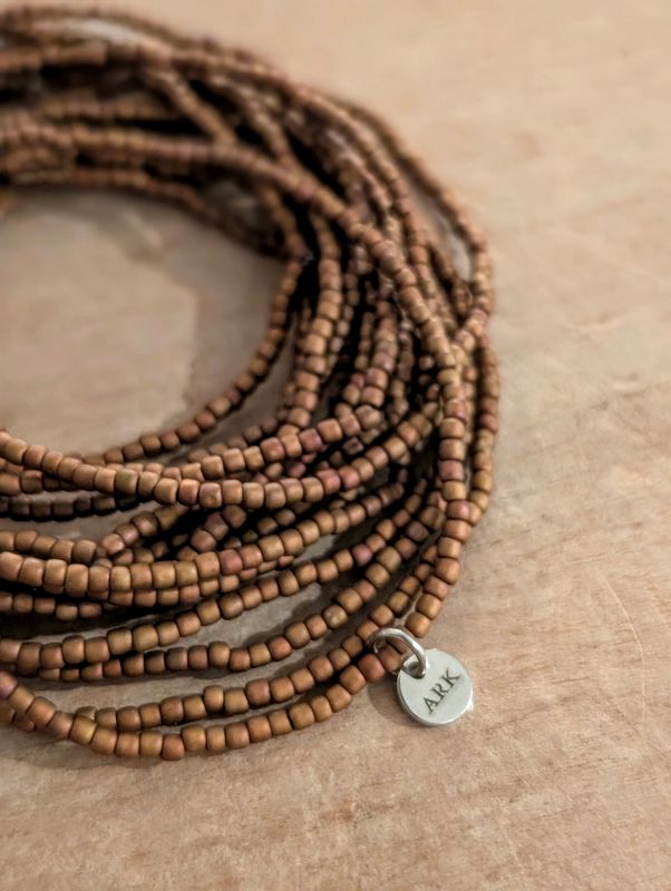 ARK Bracelet - Stretch &amp; Stack- Golden Brown