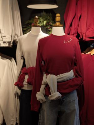 Red - Be Kind Sweatshirt 