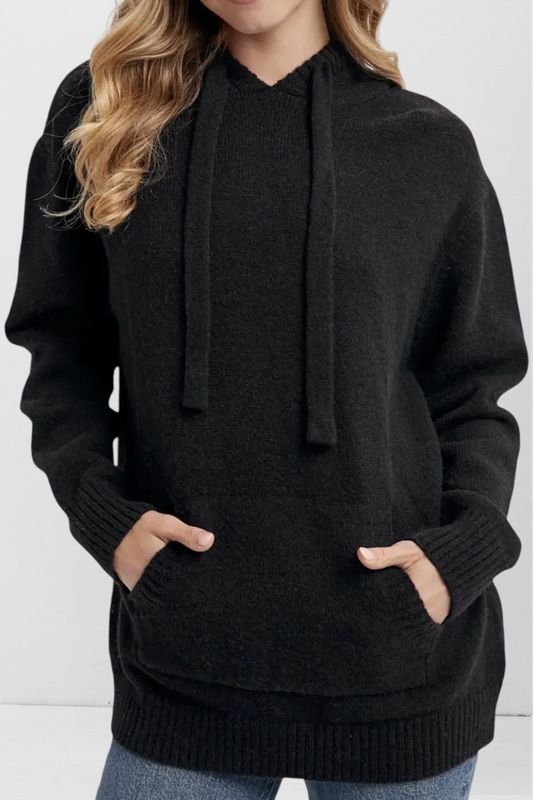 Front Pocket Hooded Sweater