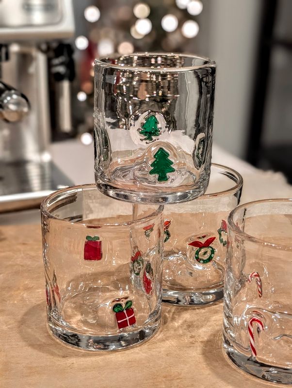 Holiday Double Old-Fashioned Glass 15 oz