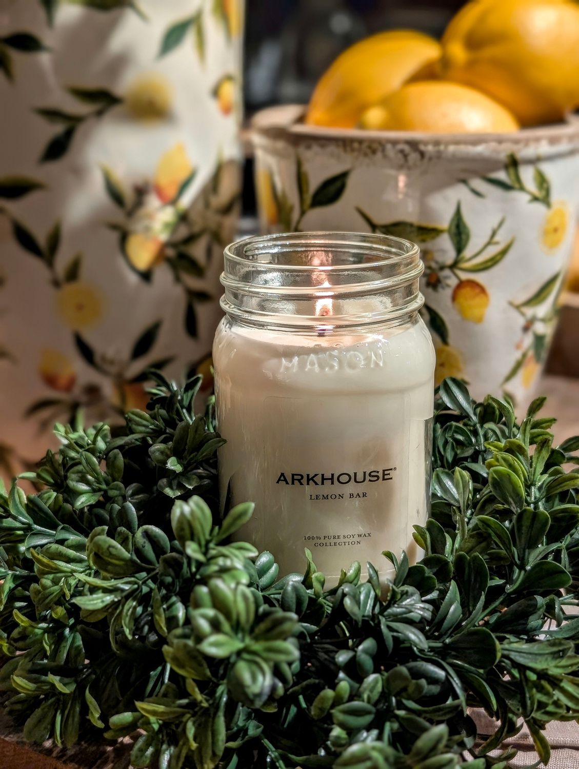 Soy Arkhouse Lemon Candle