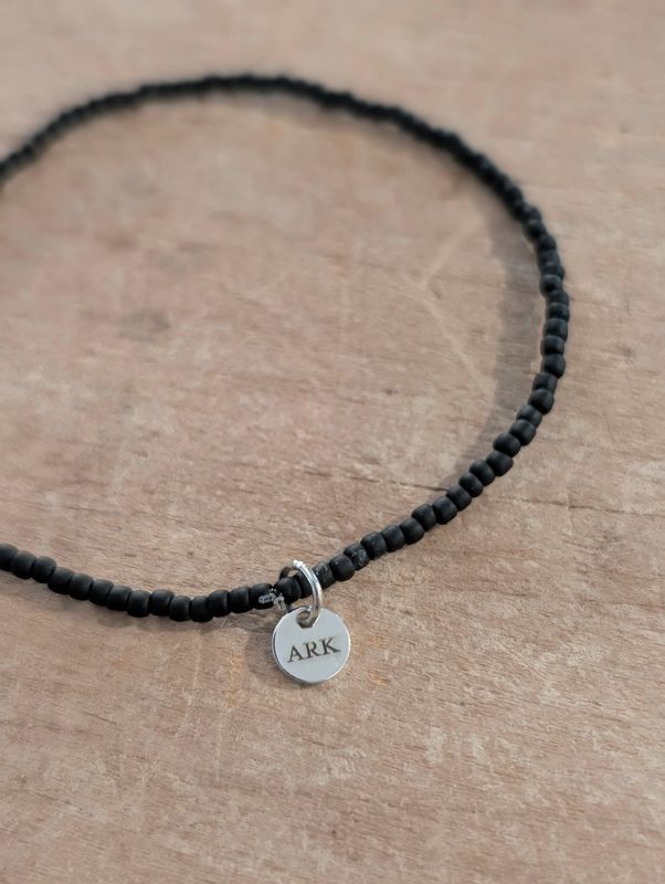 ARK Bracelet - Stretch &amp; Stack - Jet Black