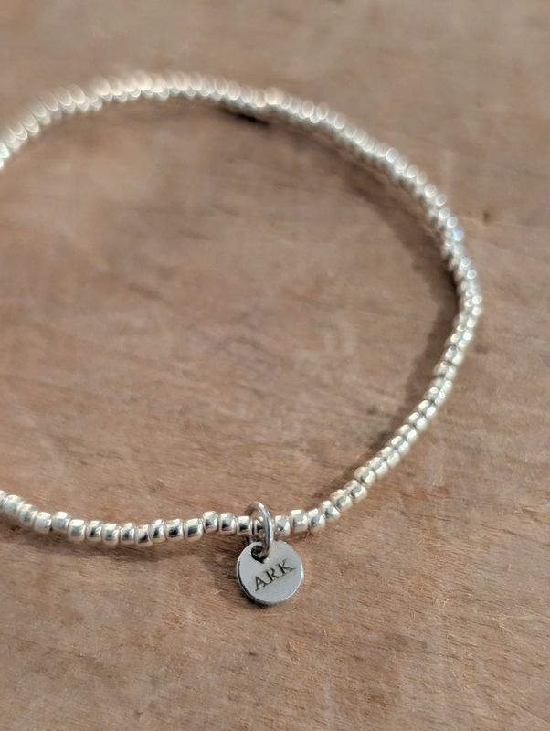ARK Bracelet - Stretch &amp; Stack- Simply Silver