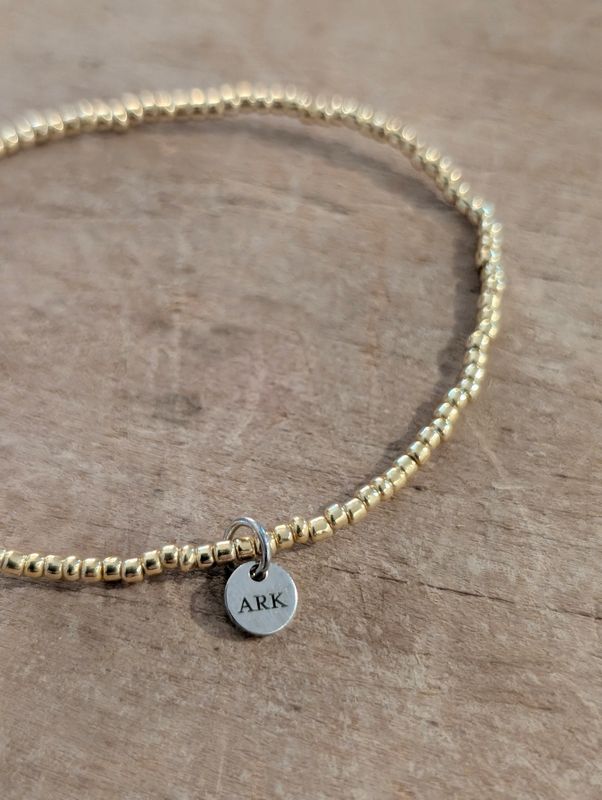 ARK Bracelet - Stretch &amp; Stack- Simply Gold