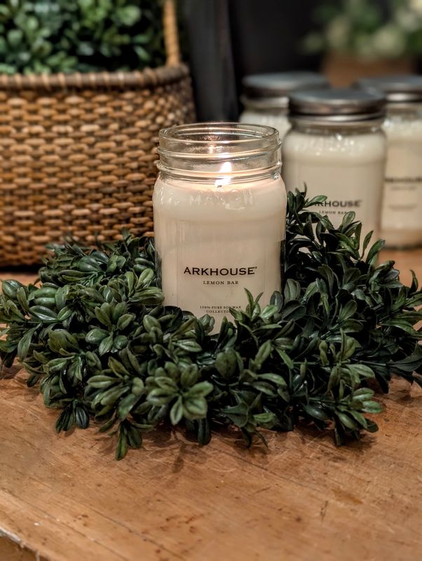 4.5 Boxwood Candle Ring