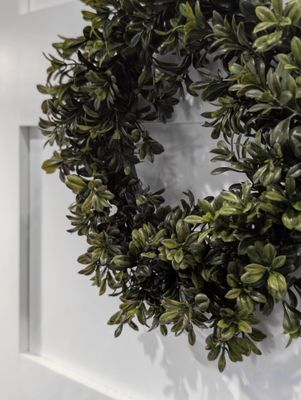 6.6 Boxwood Candle Ring