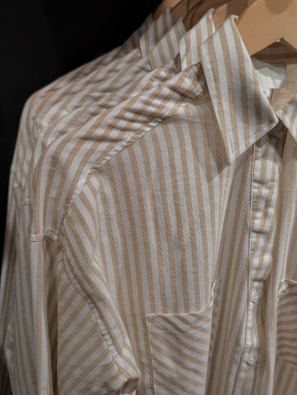 Striped Mustard Shirt