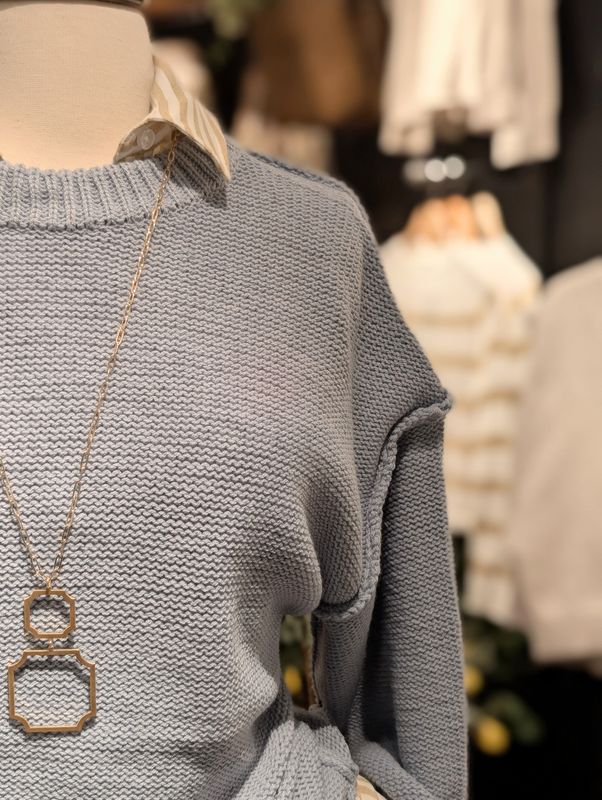 Violet Blue - Seam Sweater